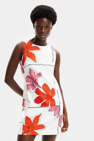 Desigual Sommerkleid Houston 24SWVW01 Regular Fit