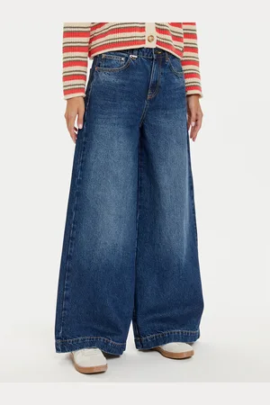 Benetton Jeans 45F8DE01Z Wide Leg