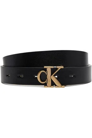 Calvin Klein Damengürtel Monogram Placque Buckle 25Mm Rev LV04K7005G
