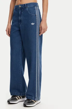 adidas Jeans adicolor Denim 3-Stripes JD2574 Wide Leg