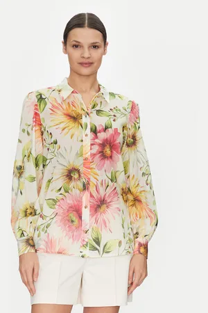Guess Bluse W5GH85 WH6C0 Regular Fit