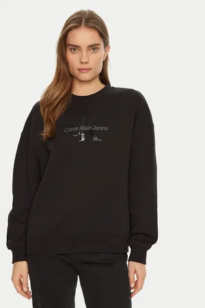 Calvin Klein Sweatshirt Glossy Monologo J20J224724 Regular Fit