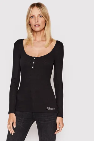 Guess Bluse W2YP46 KBCO2 Slim Fit