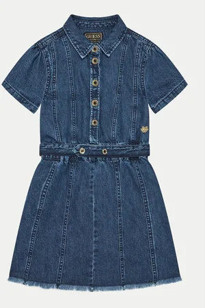 Guess Kleid für den Alltag J5RK33 D4EU0 Regular Fit