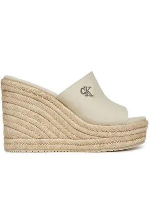 Calvin Klein Espadrilles Wedge Rope Slide Mg YW0YW01699