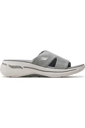 Skechers Pantoletten Go Walk Arch Fit Sandal-Joyful 140274/GRY
