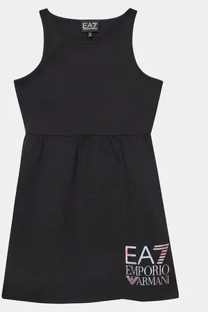 EA7 Sommerkleid 3DFA54 FJ4SZ 1200 Regular Fit