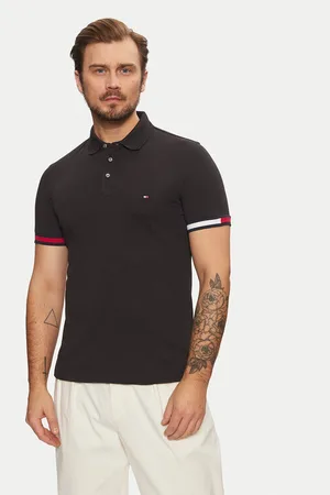 Tommy Hilfiger Poloshirt Flag Cuff MW0MW37518 Slim Fit
