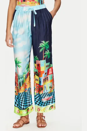 Seafolly Stoffhose Cuba 55441-PA Relaxed Fit