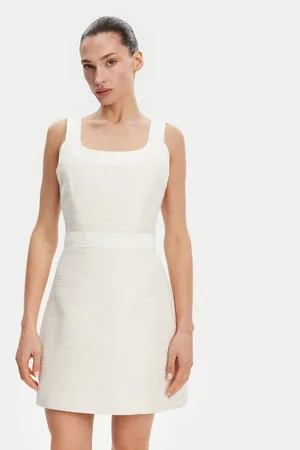 Guess Kleid für den Alltag W5GK77 WH610 Slim Fit