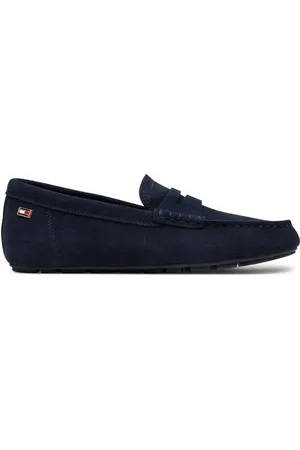 Tommy Hilfiger Mokassins Flag Soft Suede Driver Loafer FW0FW08558