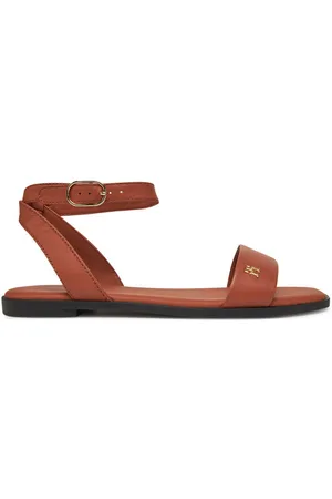 Tommy Hilfiger Sandalen Ankle Strap Leather Sandal FW0FW08422
