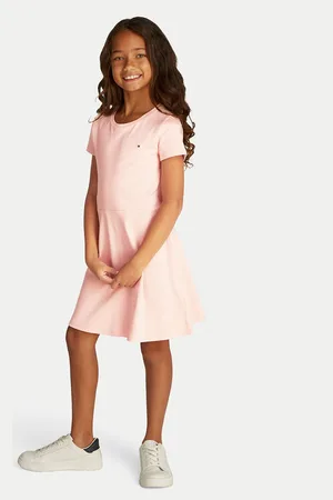 Tommy Hilfiger Kleid für den Alltag Essential KG0KG08487 D Regular Fit