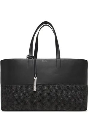 Calvin Klein Handtasche Ck Mixmedia Shopper_Raffia K60K613167