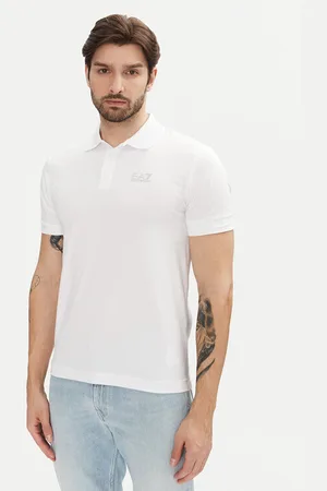 EA7 Poloshirt 8NPF14 PJVQZ 0100 Regular Fit