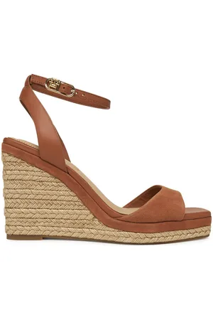 Tommy Hilfiger Espadrilles Leather & Suede High Wedge Espad FW0FW08803