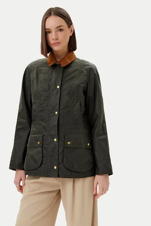 Barbour Übergangsjacke Beadnell Wax LWX0827OL51 Regular Fit