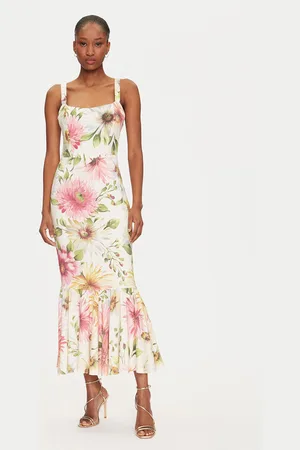 Guess Coctailkleid W5GK20 WH4S2 Slim Fit