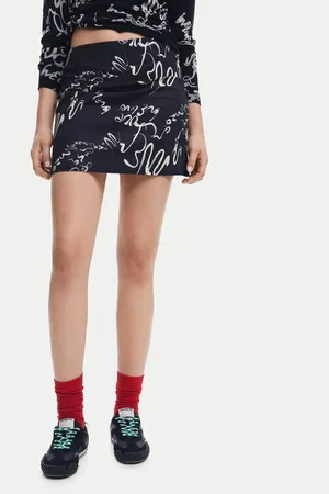 Desigual Minirock 25SWFW03 Regular Fit