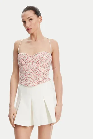 Bardot Top Estie Embroidered 59828TB Slim Fit