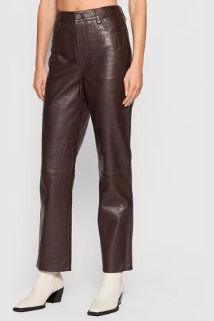 Gestuz Lederhose Sally 10905552 Regular Fit