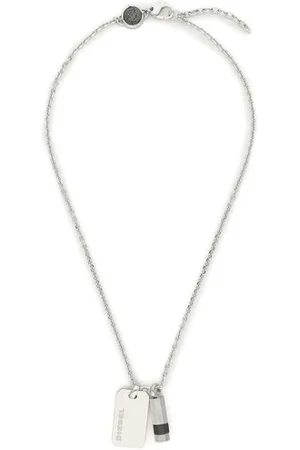 Diesel Halskette Brave Armor Double Pendant DX1156040
