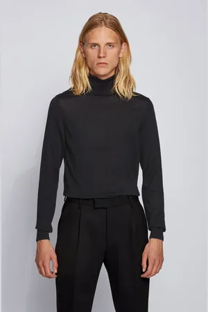 HUGO BOSS Rollkragenpullover Musso-P 50392083 Slim Fit