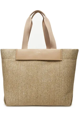 Calvin Klein Handtasche Ck Raffia Large Shopper K60K613025