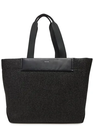 Calvin Klein Handtasche Ck Raffia Large Shopper K60K613025