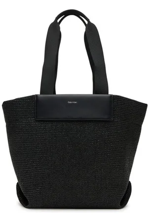 Calvin Klein Handtasche Ck Raffia Medium Shopper K60K613174