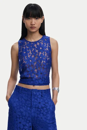 Desigual Top Tanatos 25SWBW25 Slim Fit