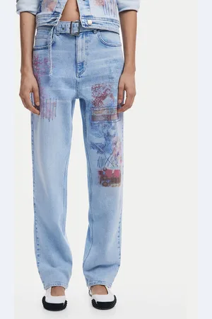 Desigual Jeans Hawai 25SWDD13 Mom Fit