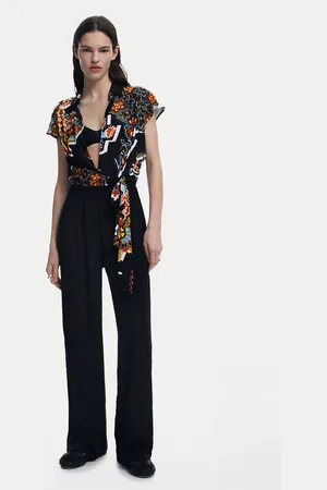 Desigual Jumpsuit Paisley 25SWPW20 Regular Fit