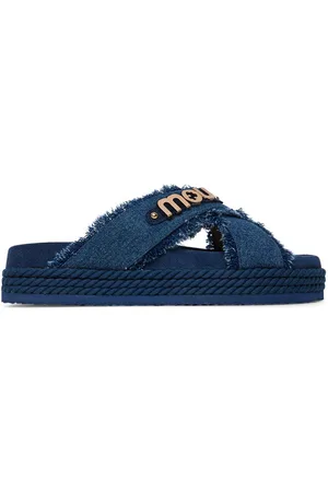 Mou Pantoletten Criss-cross MU.SW451004K