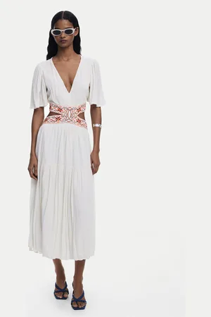 Desigual Sommerkleid Element 25SWVW98 Regular Fit
