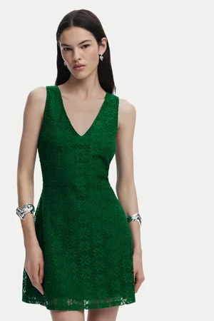 Desigual Coctailkleid 25SWVW53 Slim Fit