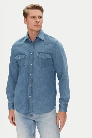Tommy Hilfiger Jeanshemd MW0MW39903 Regular Fit