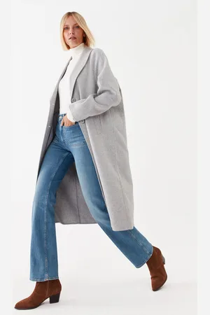 American Vintage Wollmantel Dadoulove DADO17HCH23 Relaxed Fit