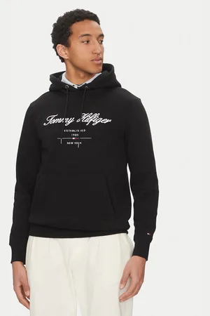 Tommy Hilfiger Sweatshirt Script Logo MW0MW33631 Regular Fit