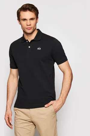 La Martina Poloshirt BPMP01 PK031 Regular Fit