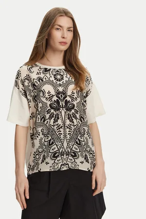 Max Mara T-Shirt Pampas 2515941082 Relaxed Fit