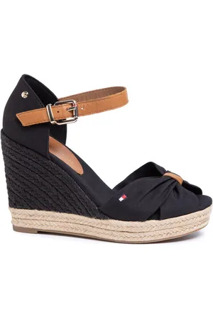 Tommy Hilfiger Espadrilles Basic Opened Toe High Wedge FW0FW04784