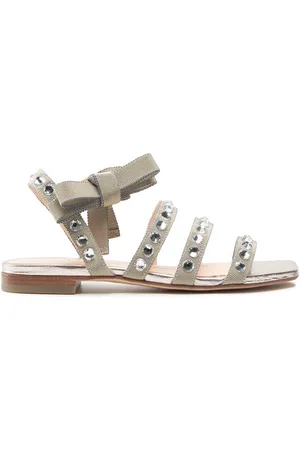 AGL ATTILIO GIUSTI LEOMBRUNI Sandalen Crystal Flat D667034PCKG0869507