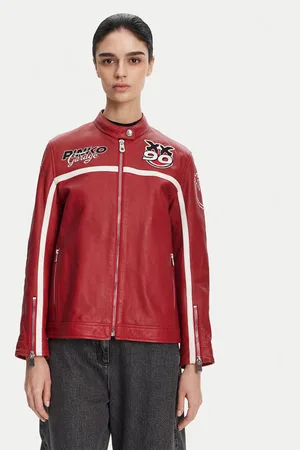 Pinko Lederjacke 105296 Regular Fit
