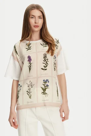 Max Mara T-Shirt Pampas 2515941082 Relaxed Fit