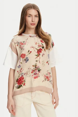 Max Mara T-Shirt Pampas 2515941082 Relaxed Fit