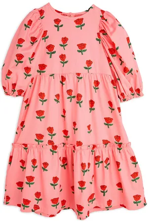 Mini Rodini Kleid für den Alltag Roses 2515010528 Regular Fit