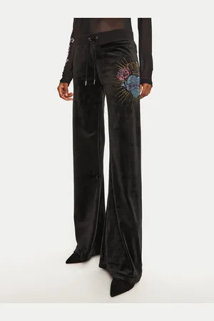 Juicy Couture Jogginghose Scared Heart JCBBJ224817 Flared Leg