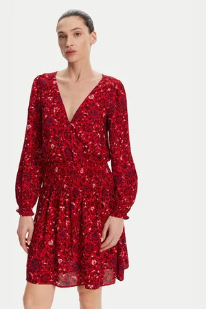 Pepe Jeans Kleid für den Alltag Cecile PL953669 Regular Fit