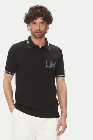 La Martina Poloshirt Adrian MAP009 PK001 Regular Fit